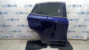 Toyota Venza 21-24 right rear door assembly, blue 8x8, keyless, bumper