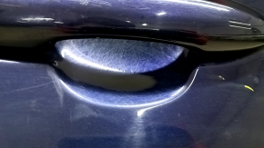 Toyota Venza 21-24 right rear door assembly, blue 8x8, keyless, bumper