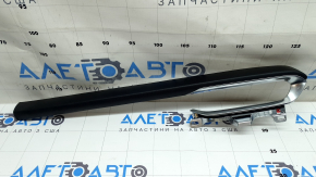 Right upper dashboard trim for Toyota Venza 2021-2024 with chrome, black, scratches