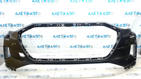 Bare front bumper for Audi E-Tron 19-23 with parking sensors and Park Assist, Quattro, graphite LZ7S, without plugs