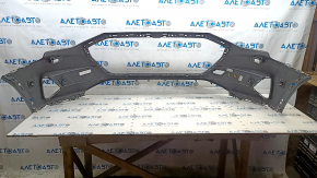 Bare front bumper for Audi E-Tron 19-23 with parking sensors and Park Assist, Quattro, graphite LZ7S, without plugs
