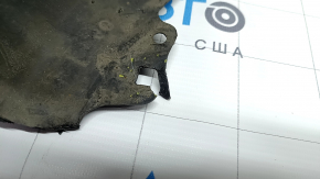 Toyota Venza 21-24 front bumper lip: structure, scratches, scuffs, tears, broken fasteners