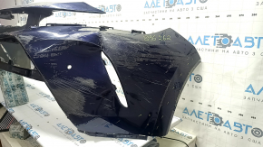 Front bumper bare Toyota Venza 21-24 for parking sensors Limited, XLE, blue 8X8, worn, dented