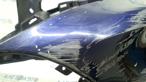 Front bumper bare Toyota Venza 21-24 for parking sensors Limited, XLE, blue 8X8, worn, dented