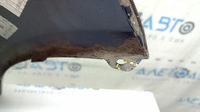 Front bumper bare Toyota Venza 21-24 for parking sensors Limited, XLE, blue 8X8, worn, dented