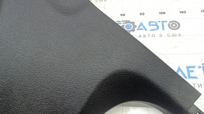 Cadillac CTS 14-19 lower left center pillar trim, black, scratches