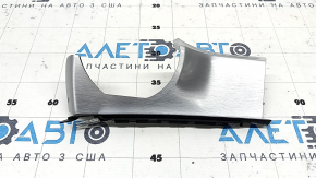 Left front panel trim for Mercedes A-class V177 19-22, silver with backlight