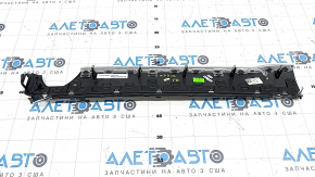 Right front panel trim for Mercedes A-class V177 19-22, silver with backlight