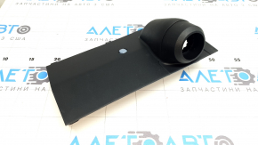 Start/Stop button cover for Toyota Venza 21-24, black, scratches