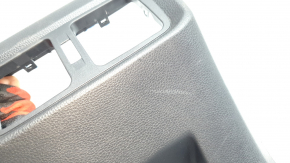 Rear center console trim for Toyota Venza 21-24, black, scratches