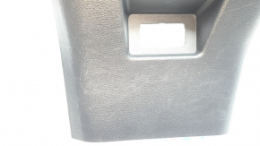 Rear center console trim for Toyota Venza 21-24, black, scratches