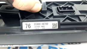 Toyota Venza 23-24 climate control panel with a 12.3" display, minor scratches