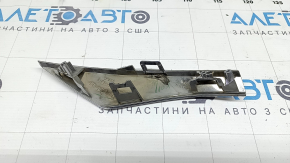 Lower left front bumper molding for Toyota Venza 21-24, chrome, sand, scratches, cracked chrome