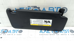 Left visor for Mercedes A-class V177 19-22 black
