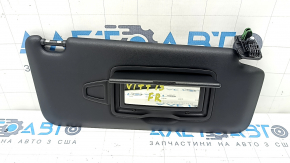 Right visor for Mercedes A-class V177 19-22 black