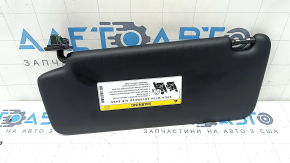 Right visor for Mercedes A-class V177 19-22 black