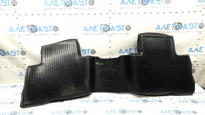 Set of floor mats for Toyota Venza 21-24, black rubber