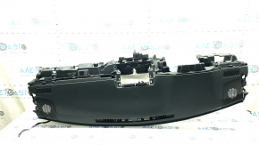 Toyota Venza 21-24 black dashboard with airbag and gray trim