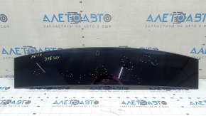 The front panoramic glass of the Audi A6 C8 19-24 has cracked coating, sand, and scratches.