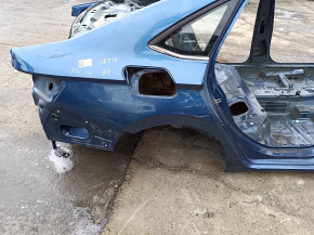 Quarter wing rear right VW Jetta 19-26 on the body, blue, dents