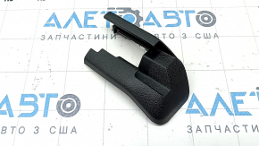 Mercedes A-class V177 19-22 driver's seat headrest, black leather with red stitching