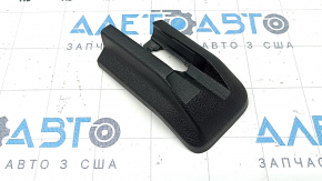 Mercedes A-class V177 19-22 driver's seat headrest, black leather with red stitching