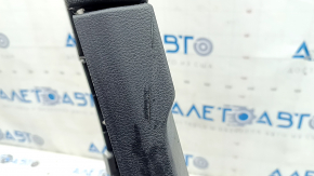 Left center pillar trim, belt, Dodge Charger 11-23, black, scratches