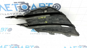 Right front bumper grille for Mercedes A-class V177 19-22, AMG pack