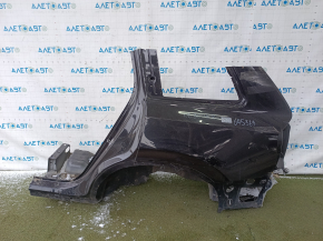 Quarter wing rear left Volvo XC90 16-22 black, on the body, bumps