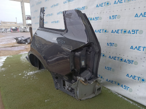Quarter wing rear left Volvo XC90 16-22 black, on the body, bumps