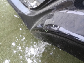 Quarter wing rear left Volvo XC90 16-22 black, on the body, bumps
