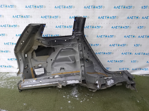 Quarter wing rear left Volvo XC90 16-22 black, on the body, bumps