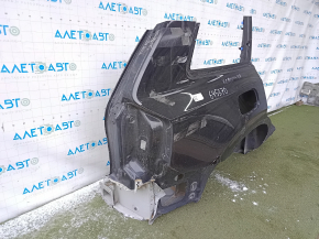 Quarter wing rear right Volvo XC90 16-22 black, on the body, bumps