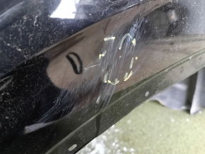 Quarter wing rear right Volvo XC90 16-22 black, on the body, bumps