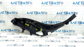 Mercedes A-Class V177 19-22 black rear right door sill plate