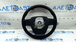 Toyota Venza 21-24 black leather steering wheel without heating, with steering wheel computer, scratches