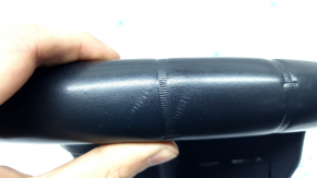 Toyota Venza 21-24 black leather steering wheel without heating, with steering wheel computer, scratches