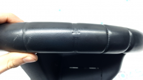 Toyota Venza 21-24 black leather steering wheel without heating, with steering wheel computer, scratches