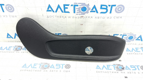 Mercedes A-class V177 19-22 passenger seat control trim, black, crack in mount