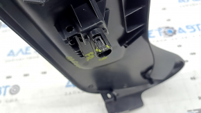Mercedes A-class V177 19-22 passenger seat control trim, black, crack in mount