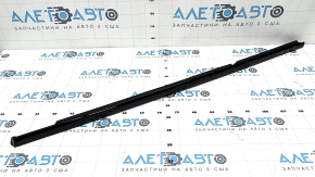 Molding door-glass center rear left Mercedes A-class V177 19-22 black gloss