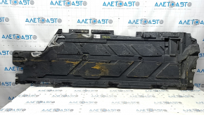 Left underbody protection for Mercedes A-class V177 19-22 cracks, no fragments