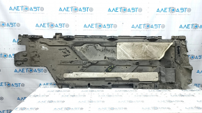 Left underbody protection for Mercedes A-class V177 19-22 cracks, no fragments