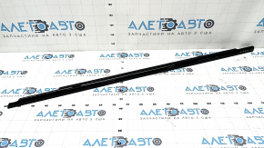 Molding door-glass center front left Mercedes A-class V177 19-22 black gloss