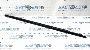 Molding door-glass center front right Mercedes A-class V177 19-22 black gloss