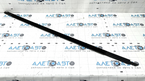 Molding door-glass center front right Mercedes A-class V177 19-22 black gloss