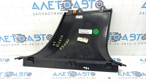 Mercedes A-Class V177 19-22 black center pillar trim, lower left, scratches