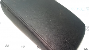 Armrest cushion for VW Jetta 11-16 USA, black leather, dry-cleanable