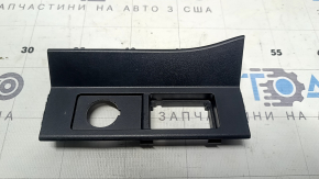Upper center console trim for Lexus RX350 RX450h 16-22 black, under the cigarette lighter