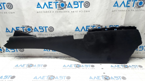 Left side center console trim for Lexus ES300h ES350 13-18 black, no trim, scratches, broken mount